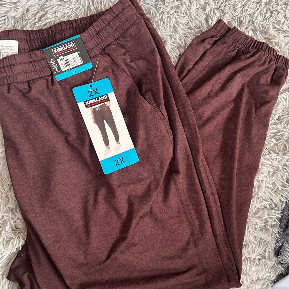 Kirkland Signature Women’s  Brown Jogging Pants